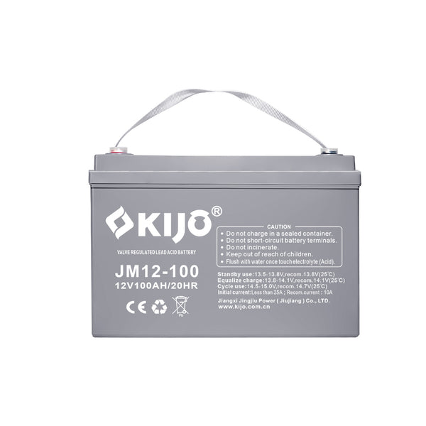 JM Series 12V 100Ah 29.5kg AGM Deep Cycle Battery